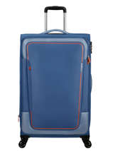 Soepele Reiskoffer Pulsonic American tourister Blauw pulsonic 146518