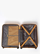 Handbagage American tourister Geel bon air 85A001-vue-porte