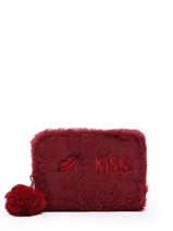Portemonnee Miniprix Rood fur 37