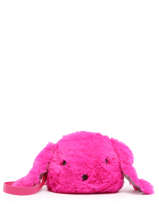 Cross Body Tas Fur Miniprix Roze fur M005
