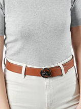 Longchamp Box-trot Riem Bruin-vue-porte