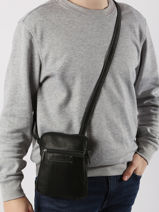 Cross Body Tas Arthur Leder Arthur & aston Zwart johany 8-vue-porte