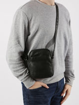 Cross Body Tas Arthur & aston Zilver diego 1438-24-vue-porte