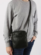 Cross Body Tas Arthur & aston Zilver diego 1438-25-vue-porte