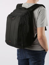 Business Rugzak 2 Compartimenten Met 15" Laptopvak Samsonite Zwart guardit 2.0 CM5006-vue-porte