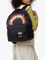 Rugzak 1 Compartiment Eastpak Zwart eastpak x looney tunes FM02556-vue-porte