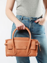 Handtas Madeleine S Art Dco Leder Paul marius Bruin la suite art deco MADESART-vue-porte