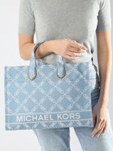 Handtas Gigi Michael kors Blauw gigi R4G3GT3U-vue-porte