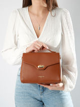 Cross Body Tas Milano Horizon Sophie Leder Lancaster Bruin milano horizon sophie 55-vue-porte