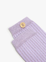 Sokken Cabaia Violet socks women ANT-vue-porte