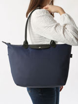 Longchamp Le pliage energy Schoudertas Blauw-vue-porte
