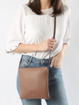 Cross Body Tas M Balade Leder Etrier Bruin balade EBAL066M-vue-porte