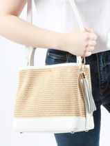Handtas Capri Milano Wit capri CP23113-vue-porte
