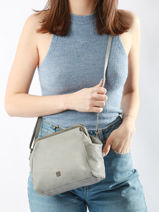 Cross Body Tas Heritage Leder Biba Rood heritage BT22-vue-porte