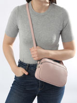 Cross Body Tas Grained Miniprix Roze grained F6993-vue-porte