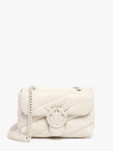 Cross Body Tas Love Bag Puff Pinko Wit love bag puff A1JO