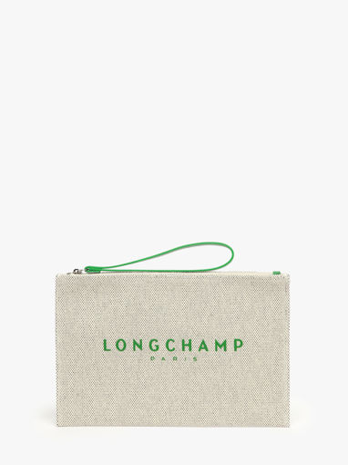 Longchamp Essential toile Clutch Roze