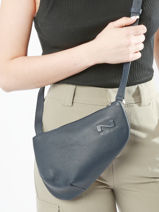 Cross Body Tas City Perle Leder Nathan baume Blauw n city N1811000-vue-porte