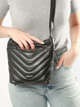 Cross Body Tas Rafale Leder Etrier Zwart rafale ERAF042S-vue-porte