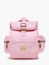 Rolltop Rugzak S Narcisse Woomen Roze narcisse WNAR04