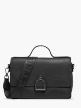 Cross Body Tas M Altesse Leder Etrier Zwart altesse A10109