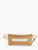 Belt Bag Coachella Leder Met Vlechtmotief Marie martens Beige coachella CVT