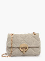 Cross Body Tas Moon Linnen Vanessa bruno Geel moon 70V40326