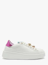 Sneakers Uit Leder Gio+ Wit women PIA158A