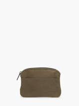 Portemonnee Oil Leder Etrier Groen oil EOIL339