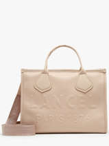 Handtas M Jour Leder Lancel Beige jour A12996