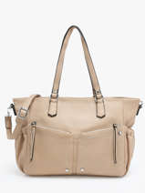 Schoudertas Pocket Miniprix Beige pocket 19201