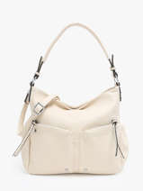 Schoudertas Pocket Miniprix Beige pocket 19203