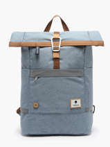 Rugzak 1 Compartiment Met 15" Laptopvak Faguo Blauw backpack 24LU0901