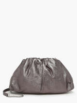 Cross Body Tas Nine Leder Milano Grijs nine NI23112