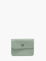 Portemonnee Caviar Leder Milano Groen caviar CA23092