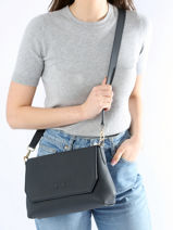 Cross Body Tas Tycia Leder Nathan baume Blauw victoria 89-vue-porte