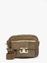 Cross Body Tas Donna Leder Great by sandie Groen donna LAM