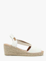 Espadrilles Uit Leder Toni pons Wit women P