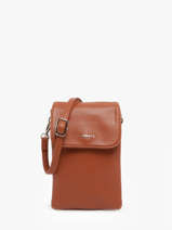 Cross Body Tas Grained Flora & co Bruin grained F3609
