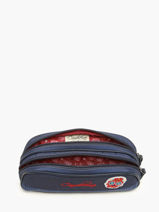 Pennenzak 2 Compartiments Vintage Family Boulanger Cameleon Blauw vintage family boulanger TROU-vue-porte