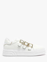 Sneakers Uit Leder Liu jo Wit women BA4019PX