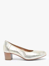 Pumps Uit Leder Rock and rose Goud accessoires 510TP