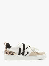 Sneakers Luna Lopard Vanessa wu Zwart women BK2656NR