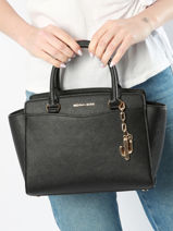 Handtas Selma Michael kors Zwart selma S4BLMS2O-vue-porte