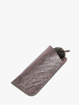 Brilhouder Etincelle Iris�e Leder Etrier Zilver etincelle irisee EETI5001-vue-porte
