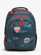 Rugzak 2 Compartimenten Cameleon Blauw actual SD45