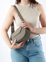 Schoudertas City Cluse Grijs city CX042-vue-porte