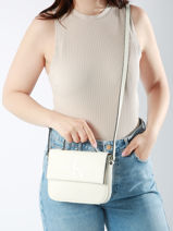 Cross Body Tas Sculpted Calvin klein jeans Wit sculpted K610829-vue-porte