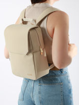 Rugzak Cluse Groen backpack CX039-vue-porte