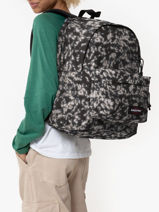 Rugzak 1 Compartiment Met 16" Laptopvak Eastpak Grijs authentic EK0A5BIK-vue-porte